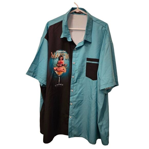 Garamode Paradise Martini Cocktail Hawaiian Shirt – LIMITED EDITION Size 5X - Picture 1 of 4